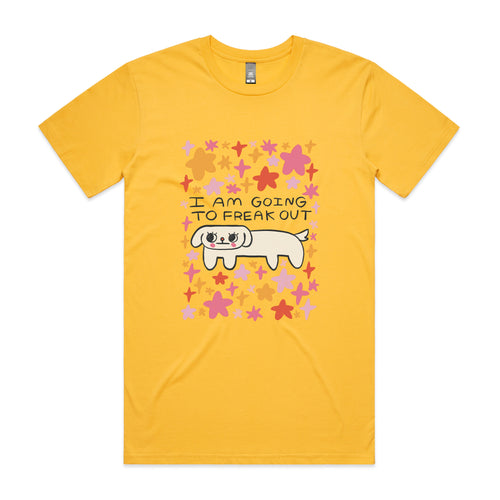 Freak Out Tee by Lonely Kids Club. All clothing from our T-shirts to our shorts and hoodies are ethically made, and printed packed and shipped from Sydney.