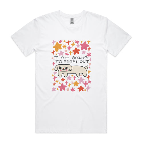 Freak Out Tee by Lonely Kids Club. All clothing from our T-shirts to our shorts and hoodies are ethically made, and printed packed and shipped from Sydney.