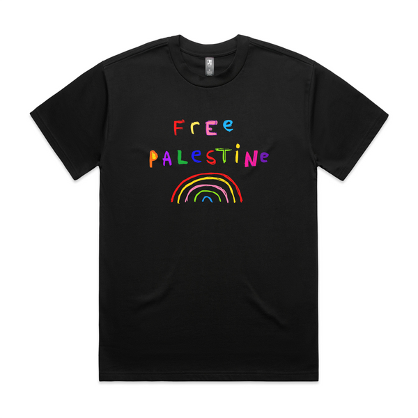 Free Palestine Oversized Charity Tee