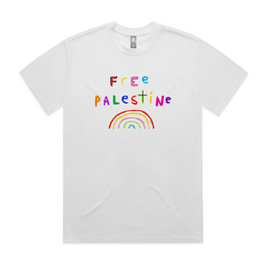 Free Palestine Shirt by Lonely Kids Club. Every Palestine T Shirt is Ethically made, and sustainably printed and packed in Australia. Get your Free Palestine T-shirt and support a charity cause.