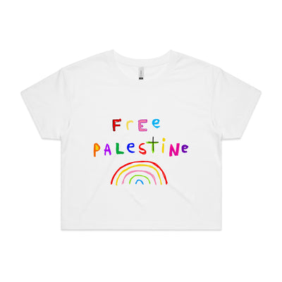 Free Palestine Charity Tee by Lonely Kids Club. All clothing from our T-shirts to our shorts and hoodies are ethically made, and printed packed and shipped from Sydney.