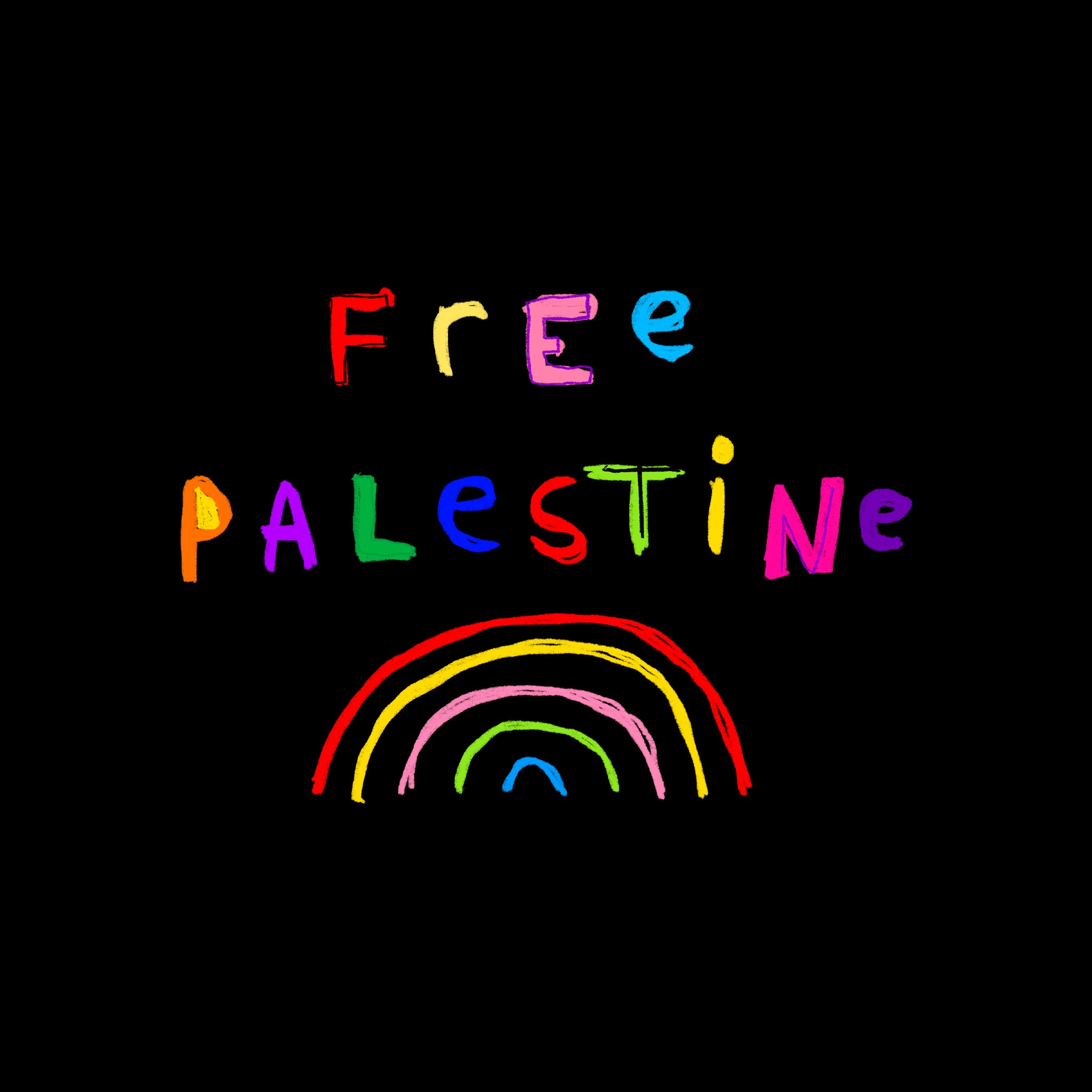 Free Palestine Charity Tee