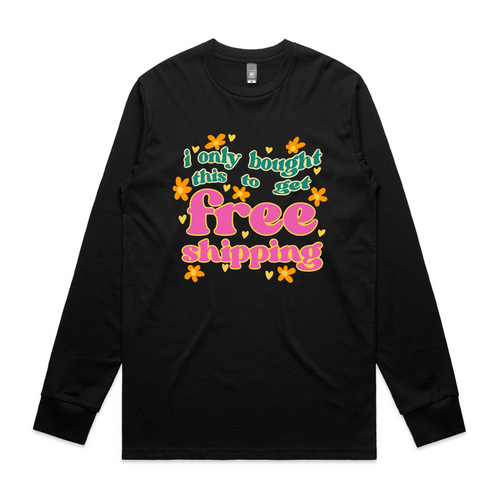 Free Shipping Tee by Lonely Kids Club. All clothing from our T-shirts to our shorts and hoodies are ethically made, and printed packed and shipped from Sydney.