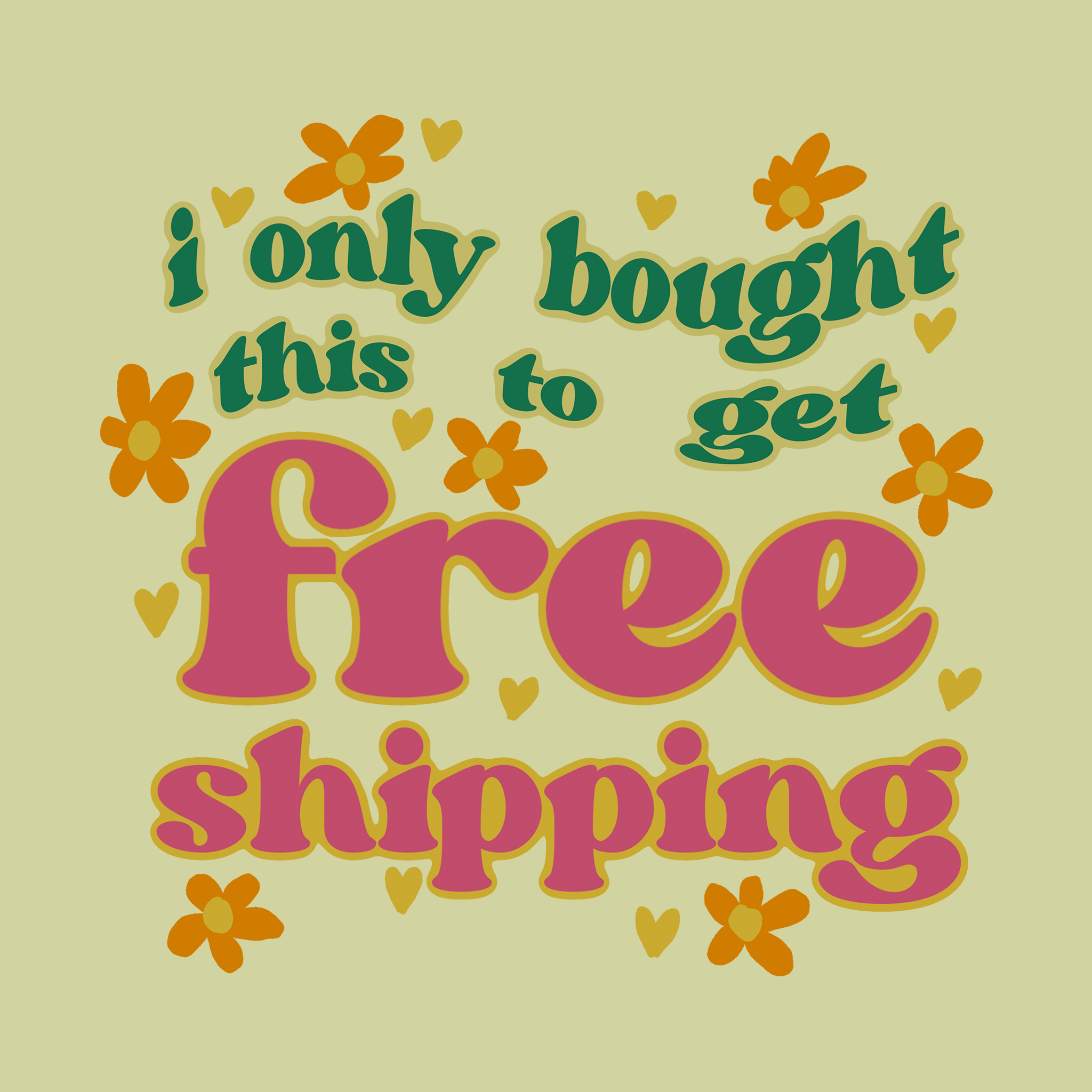 Free Shipping Tee