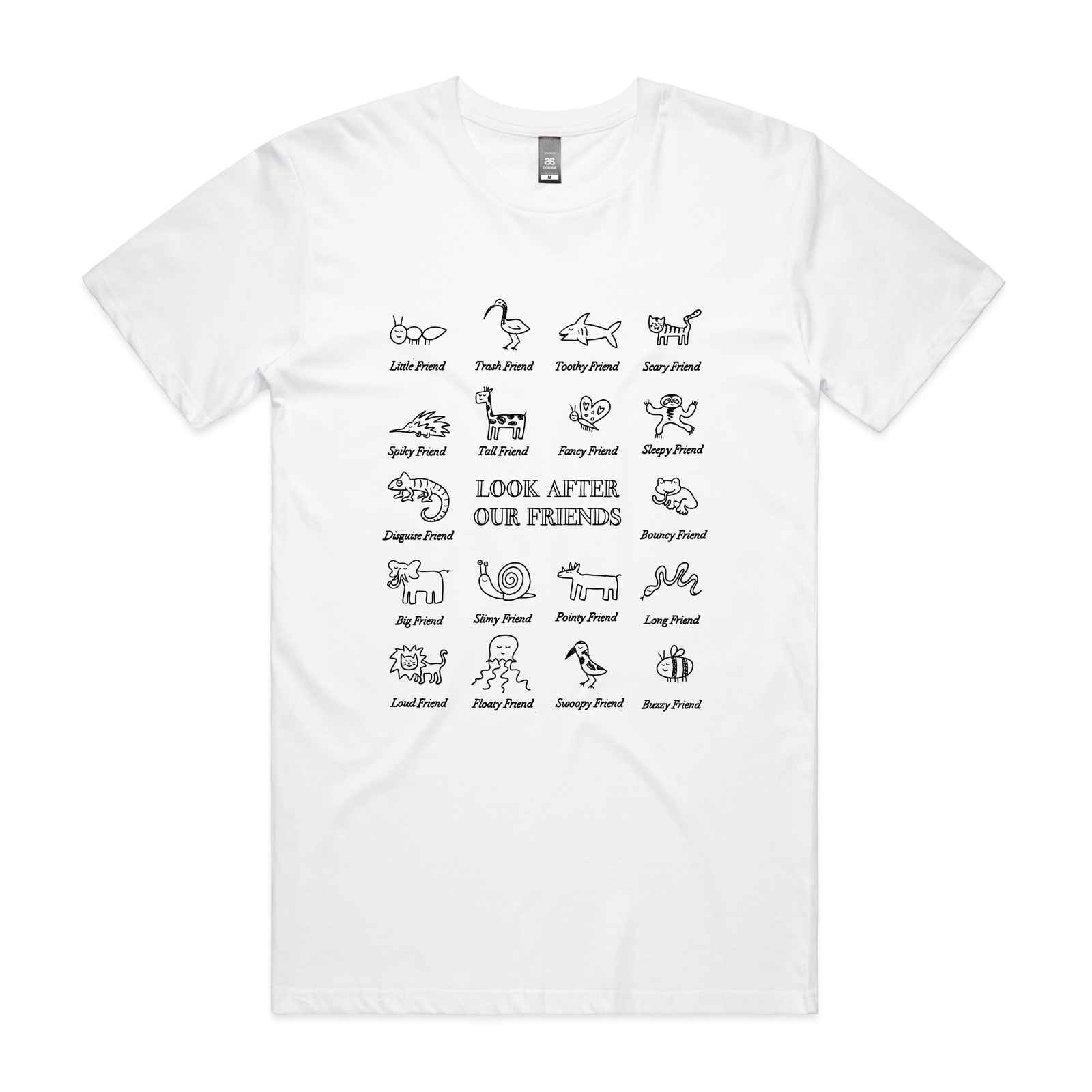 Look After Our Friends Tee