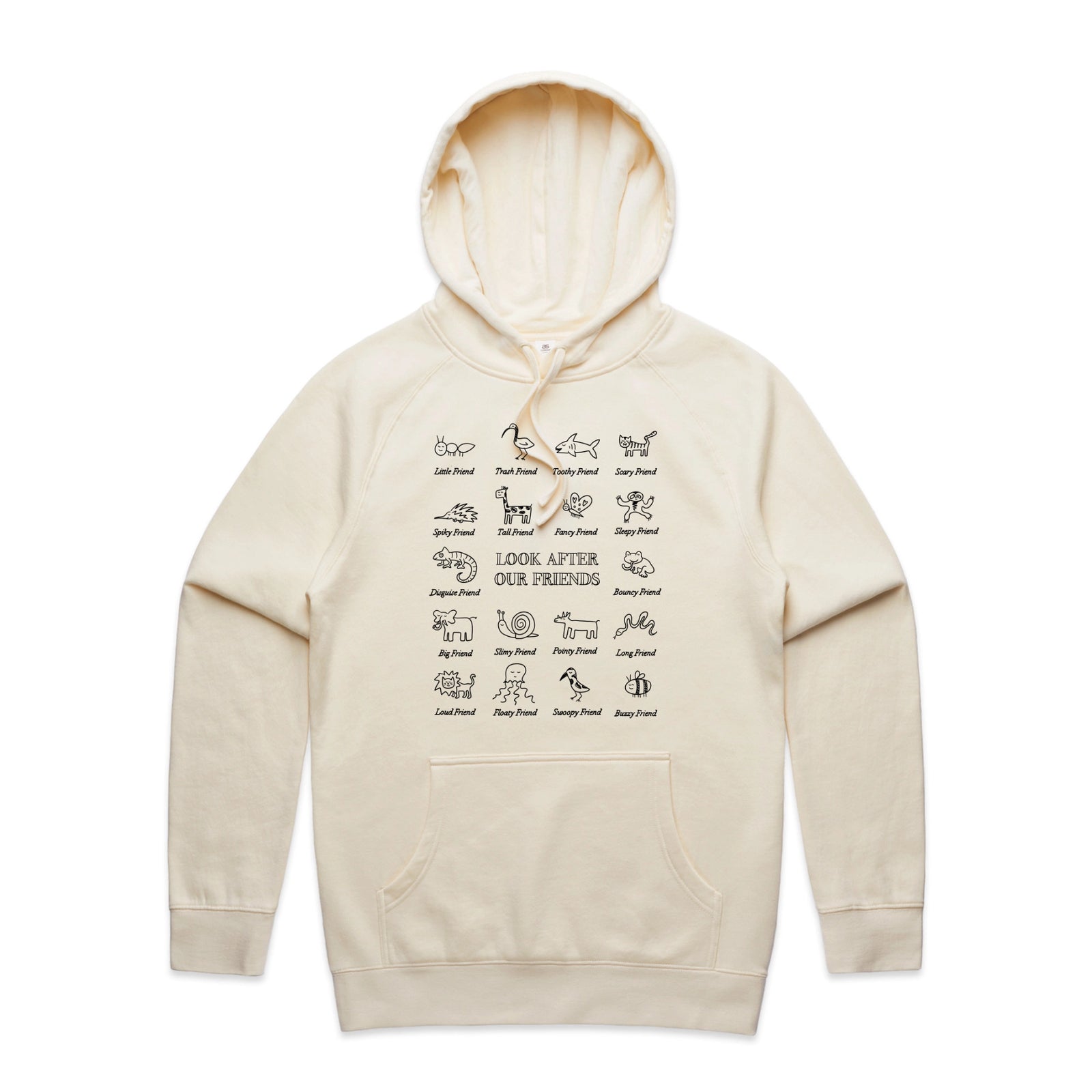 Look After Our Friends Hoodie