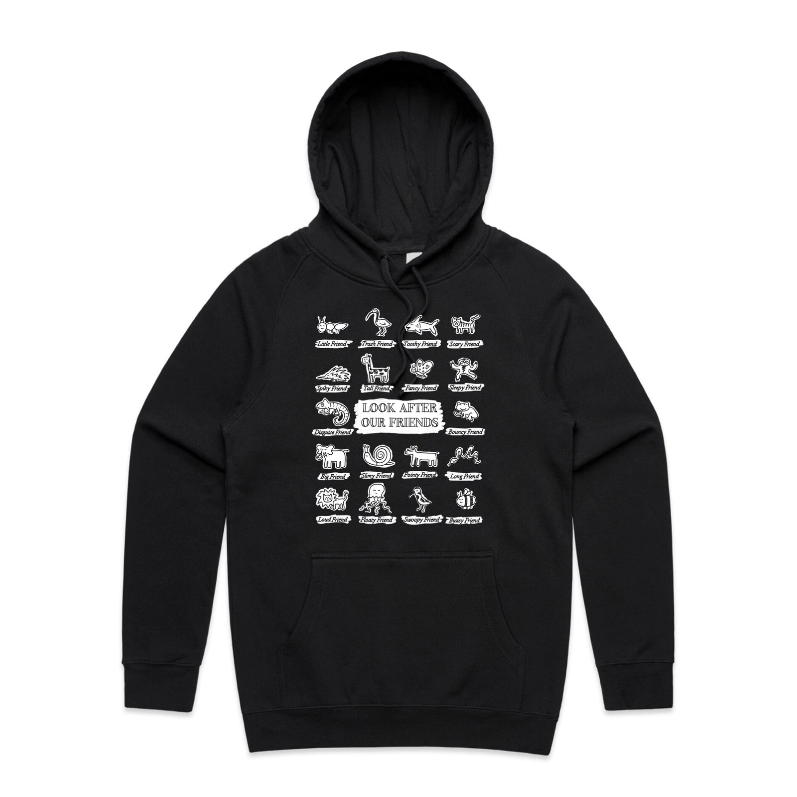 Look After Our Friends Hoodie