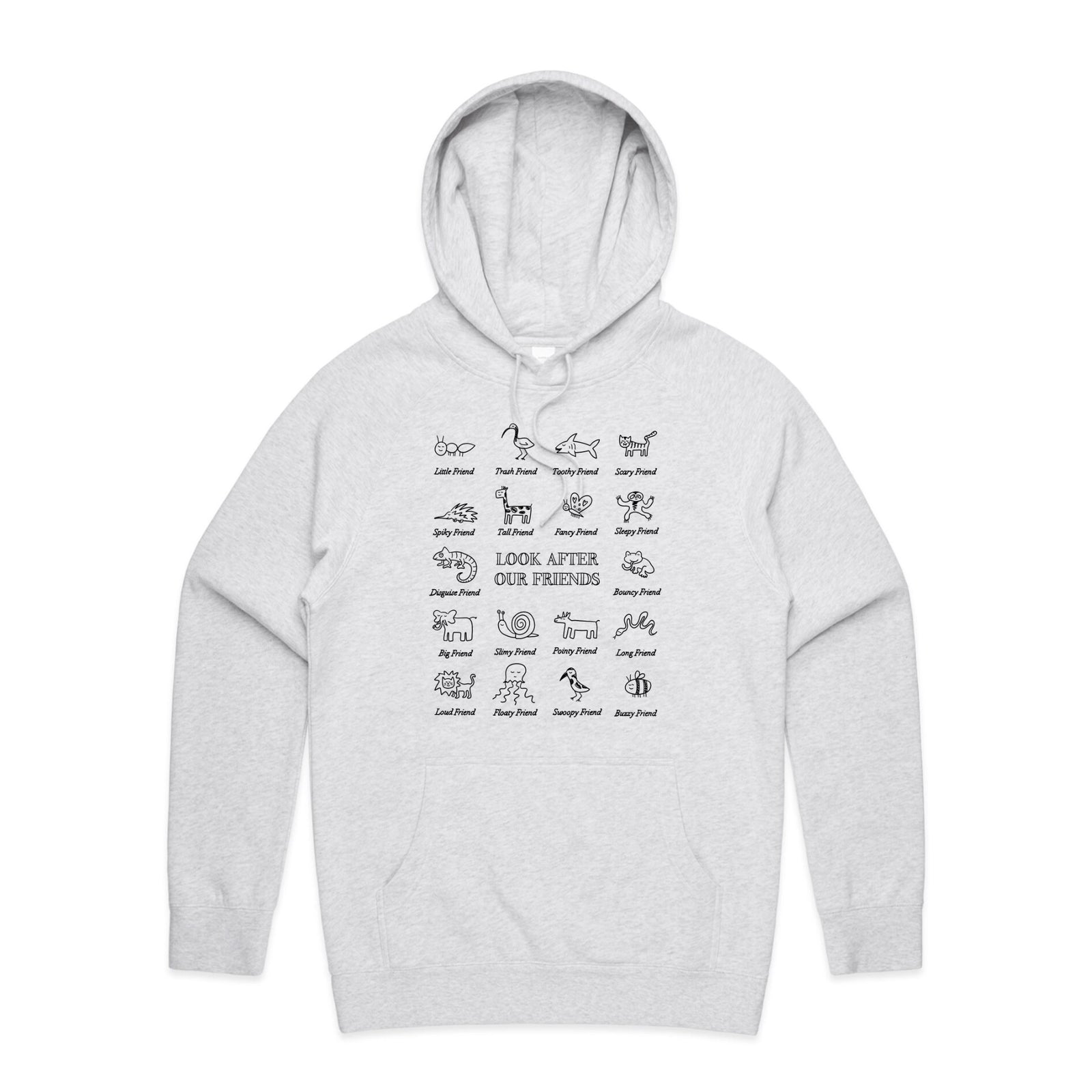 Look After Our Friends Hoodie