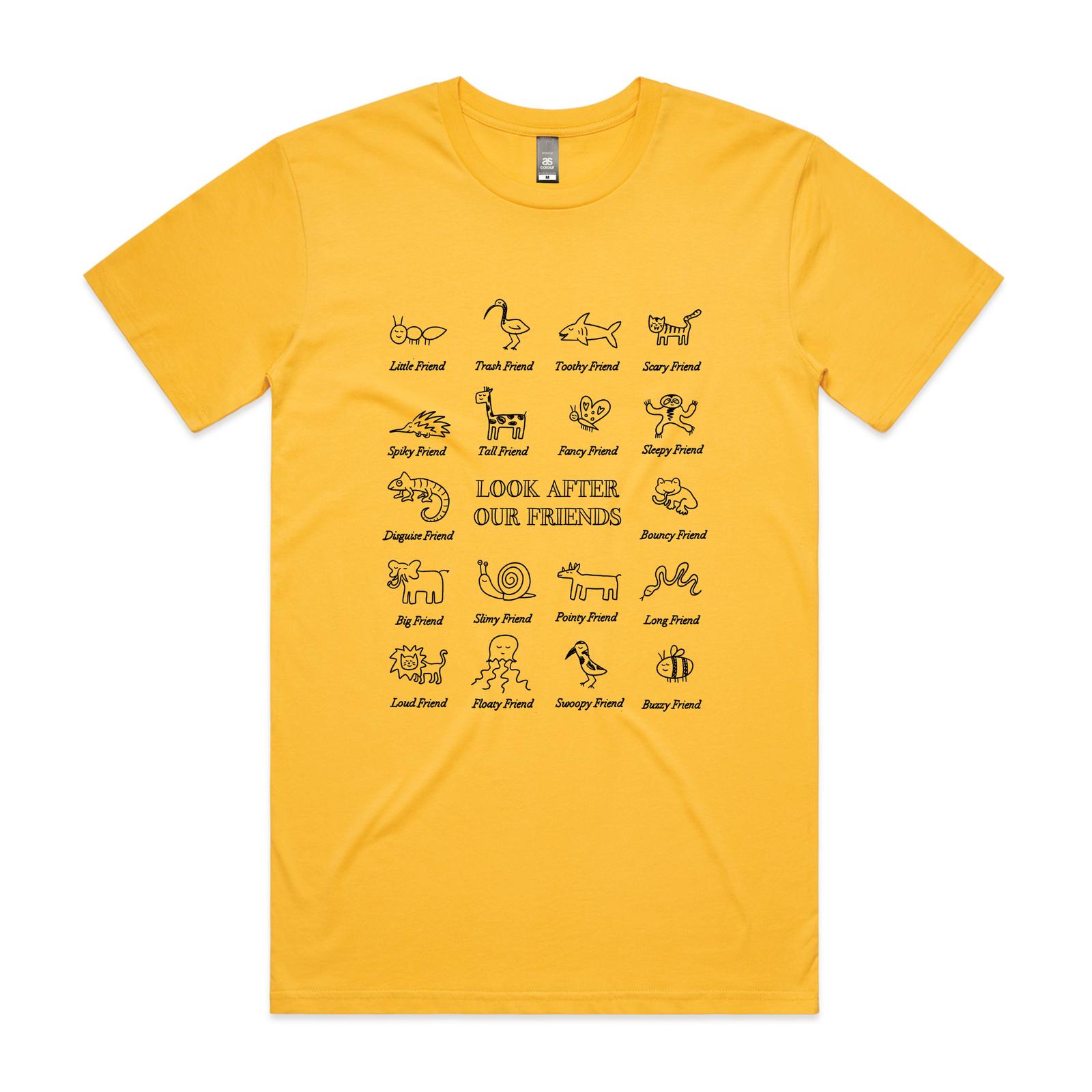 Look After Our Friends Tee