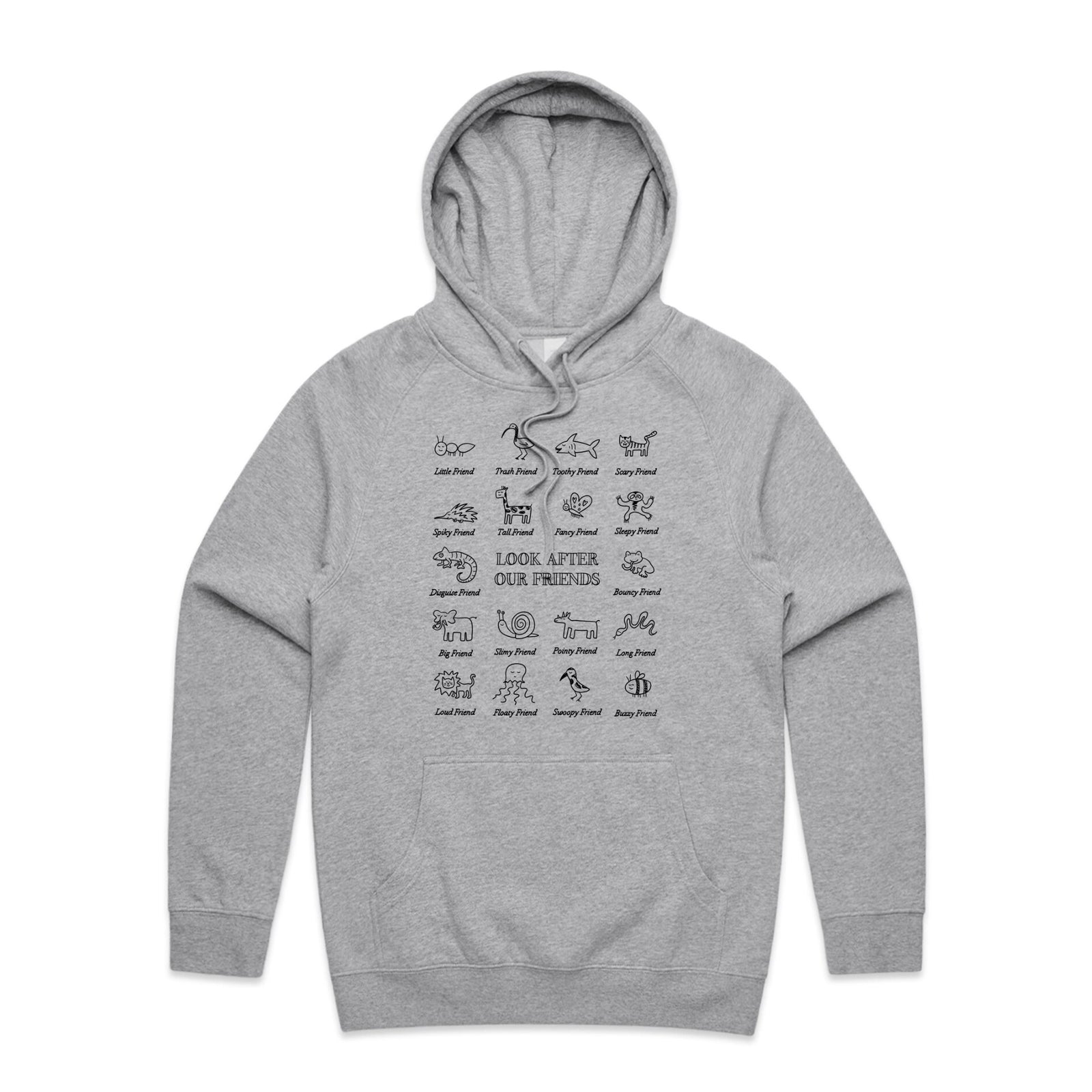 Look After Our Friends Hoodie