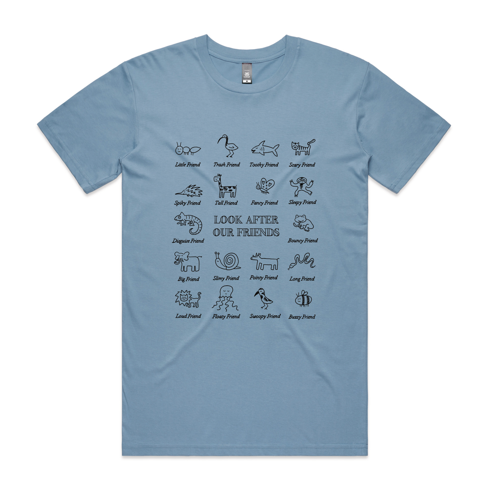 Look After Our Friends Tee