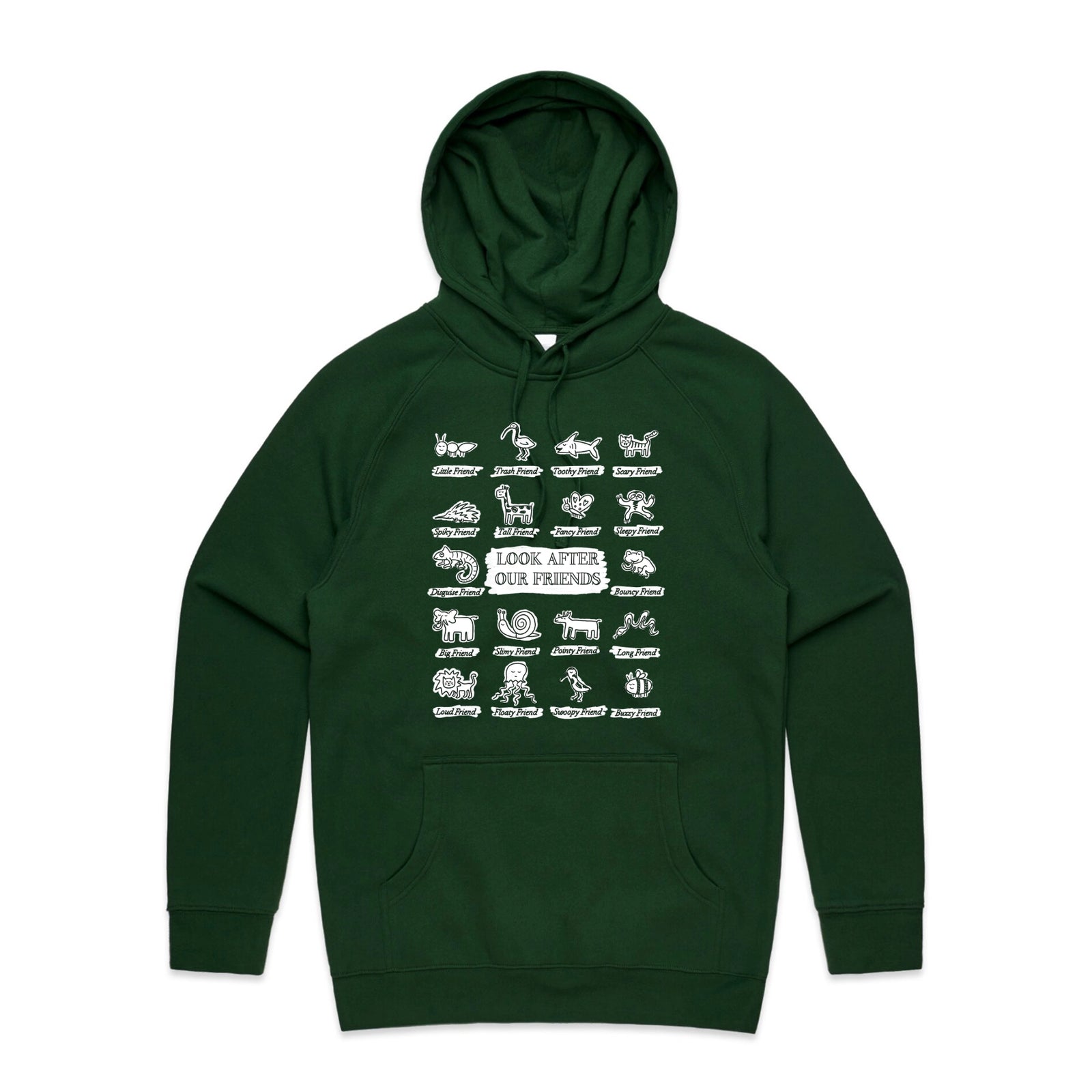 Look After Our Friends Hoodie