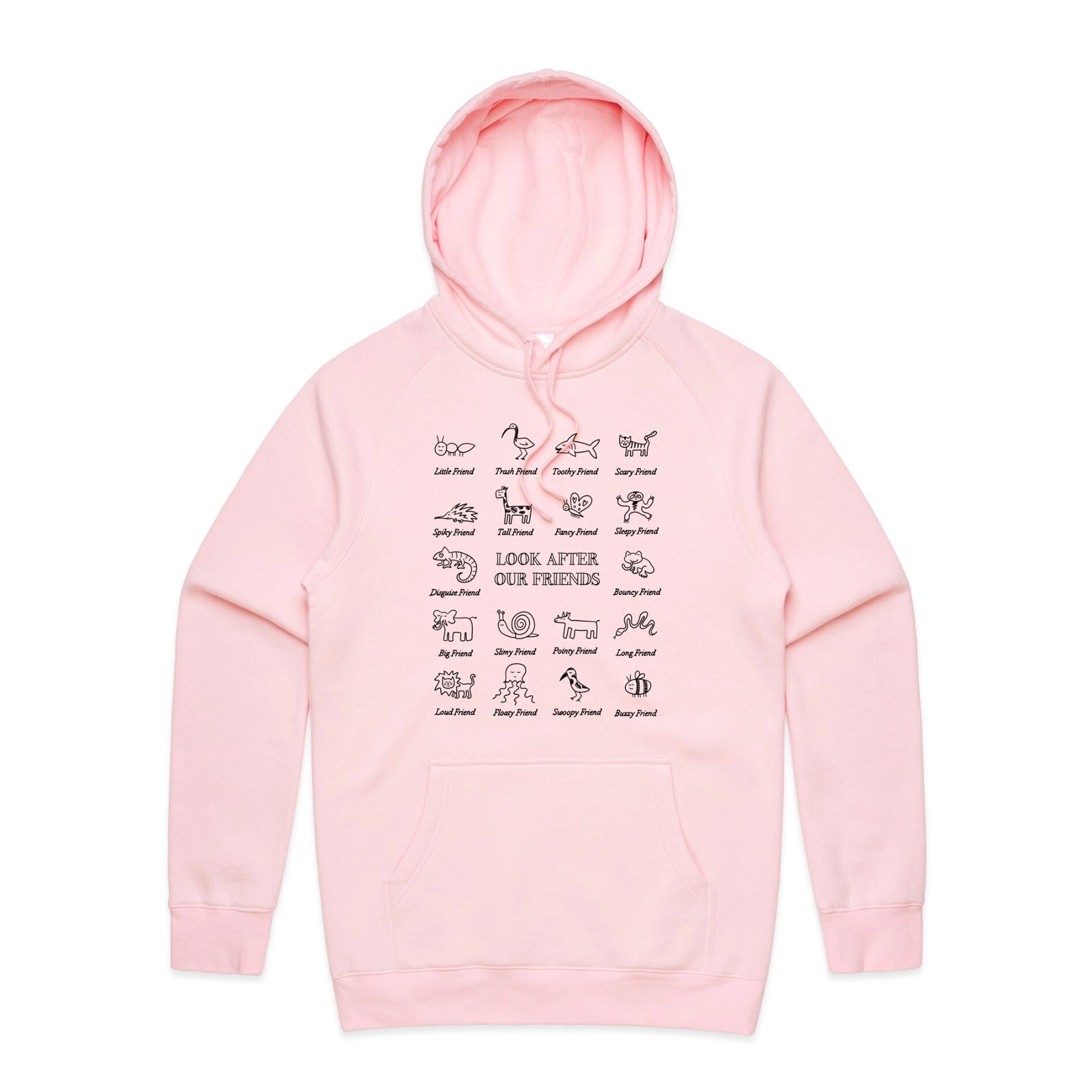 Look After Our Friends Hoodie
