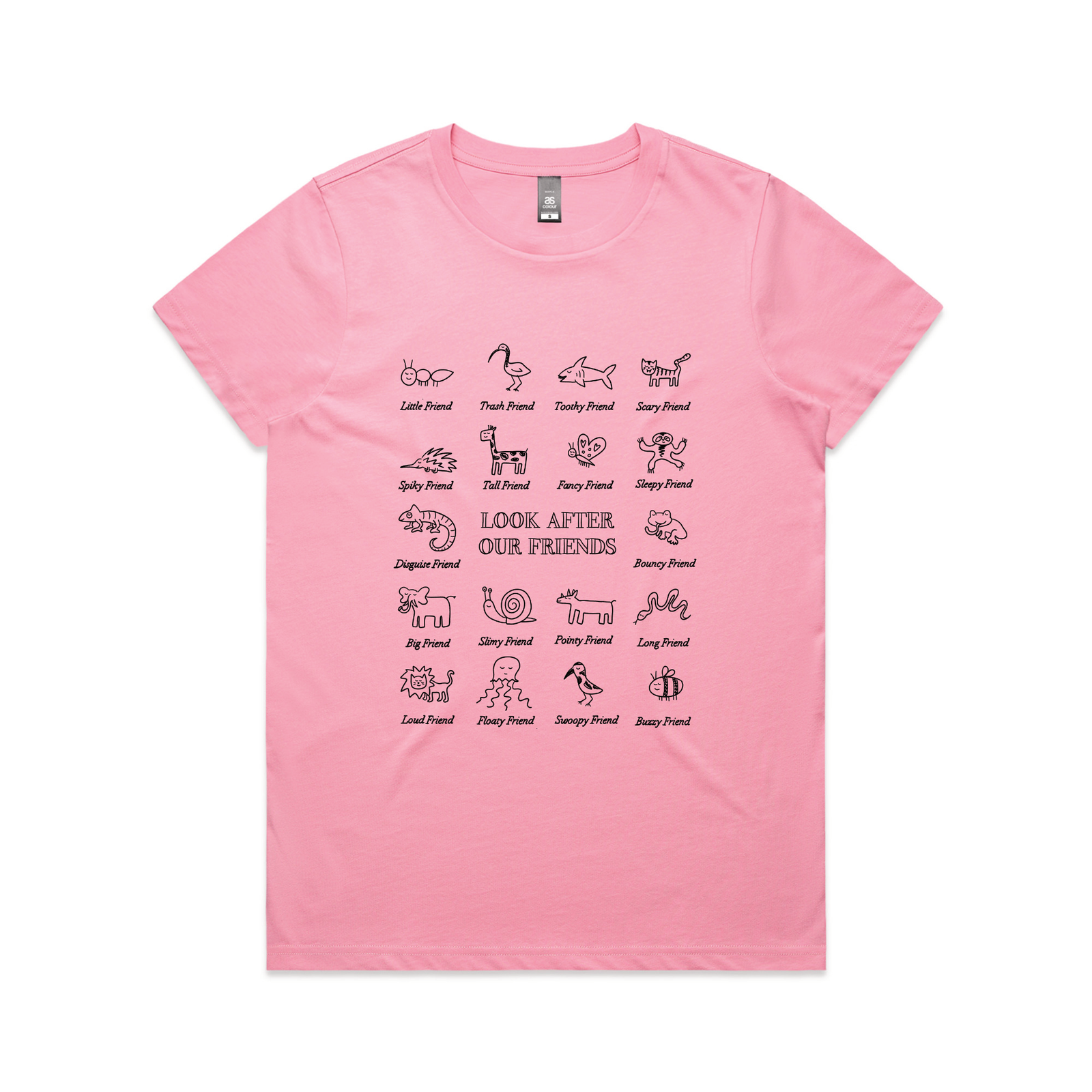 Look After Our Friends Tee