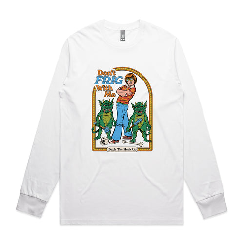 Don't Frig With Me Tee by Lonely Kids Club. All clothing from our T-shirts to our shorts and hoodies are ethically made, and printed packed and shipped from Sydney.