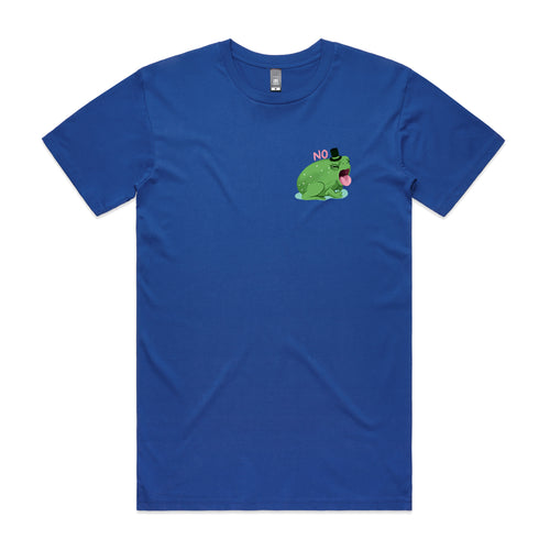 No Frog Tee by Lonely Kids Club. All clothing from our T-shirts to our shorts and hoodies are ethically made, and printed packed and shipped from Sydney.