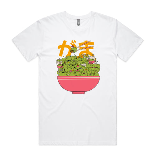 Frog Bowl Tee by Lonely Kids Club. All clothing from our T-shirts to our shorts and hoodies are ethically made, and printed packed and shipped from Sydney.