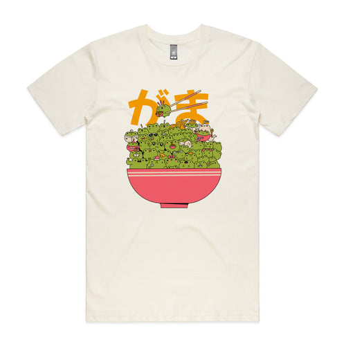 Frog Bowl Tee by Lonely Kids Club. All clothing from our T-shirts to our shorts and hoodies are ethically made, and printed packed and shipped from Sydney.