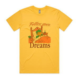 Froggie Dreams Tee by Lonely Kids Club. All clothing from our T-shirts to our shorts and hoodies are ethically made, and printed packed and shipped from Sydney.