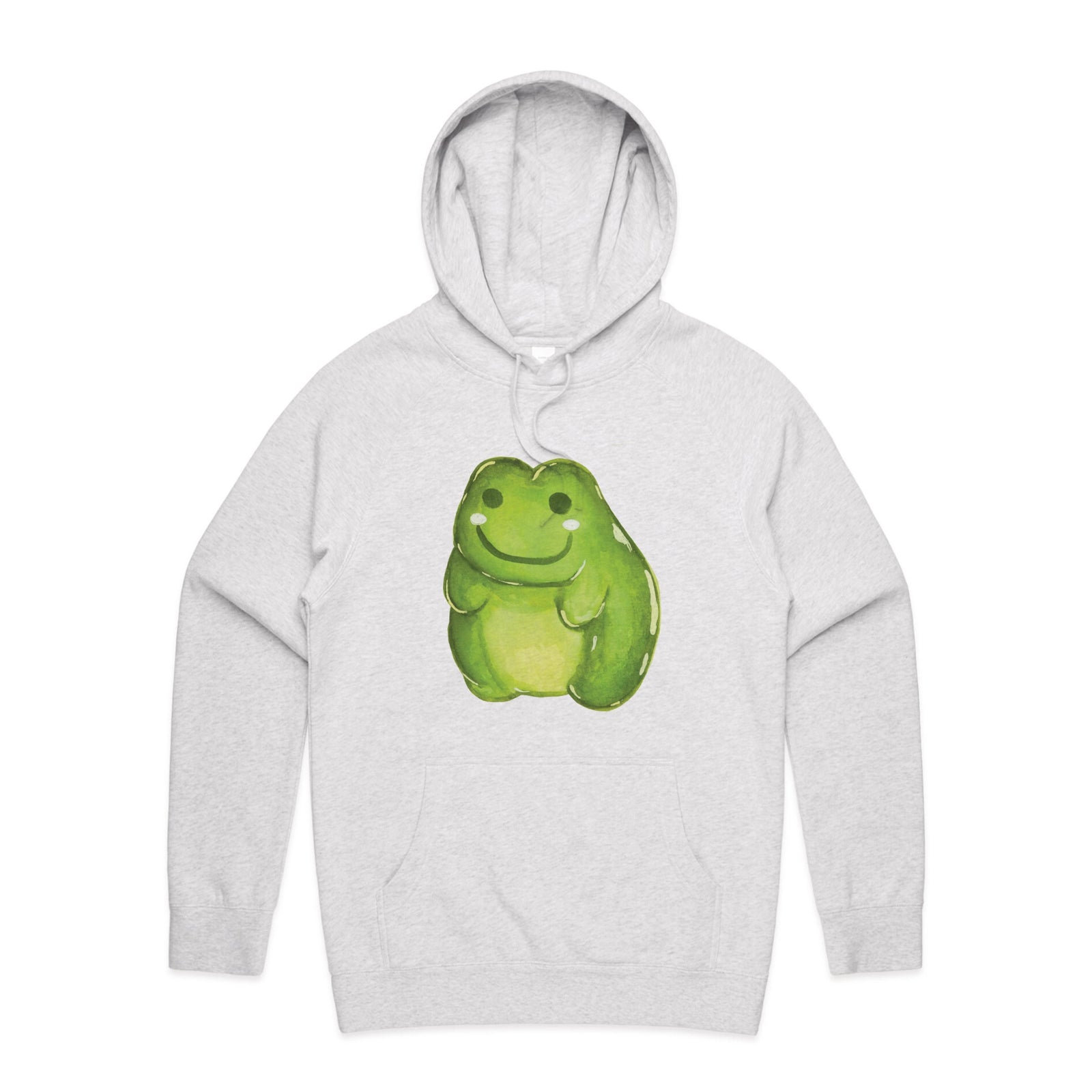 Froggy Hoodie by Lonely Kids Club. All clothing from our T-shirts to our shorts and hoodies are ethically made, and printed packed and shipped from Sydney.