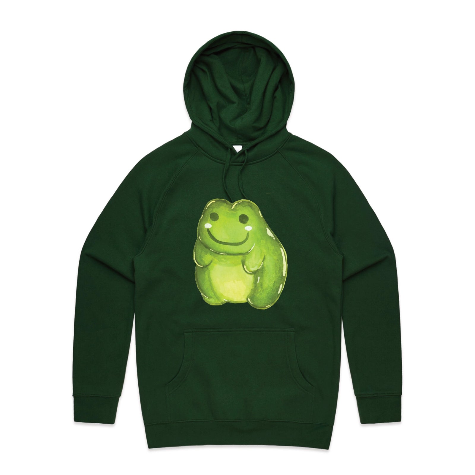 Froggy Hoodie by Lonely Kids Club. All clothing from our T-shirts to our shorts and hoodies are ethically made, and printed packed and shipped from Sydney.
