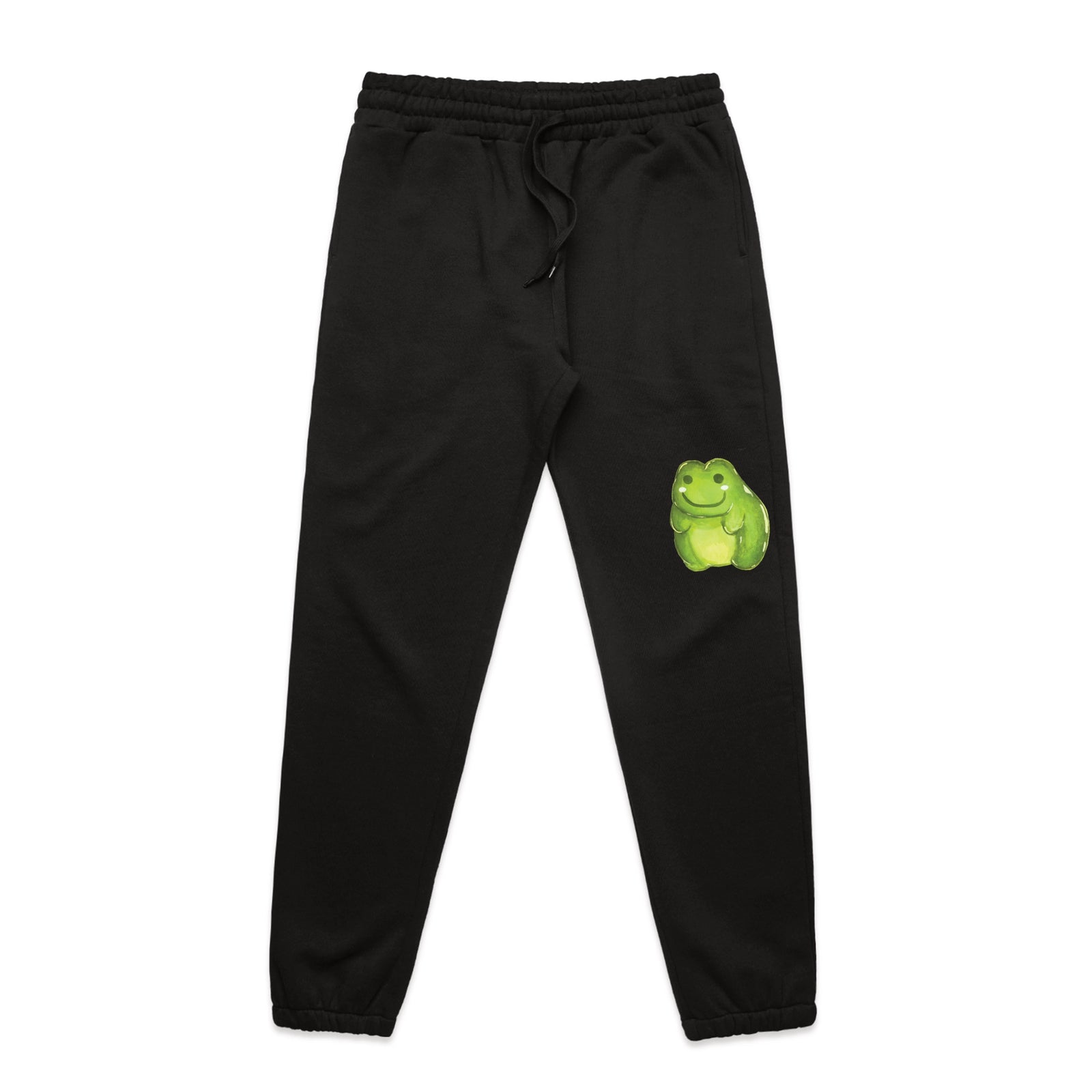 Froggy Track Pants by Lonely Kids Club. All clothing from our T-shirts to our shorts and hoodies are ethically made, and printed packed and shipped from Sydney.
