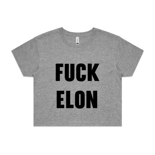 Fuck Elon Tee by Lonely Kids Club. All clothing from our T-shirts to our shorts and hoodies are ethically made, and printed packed and shipped from Sydney.