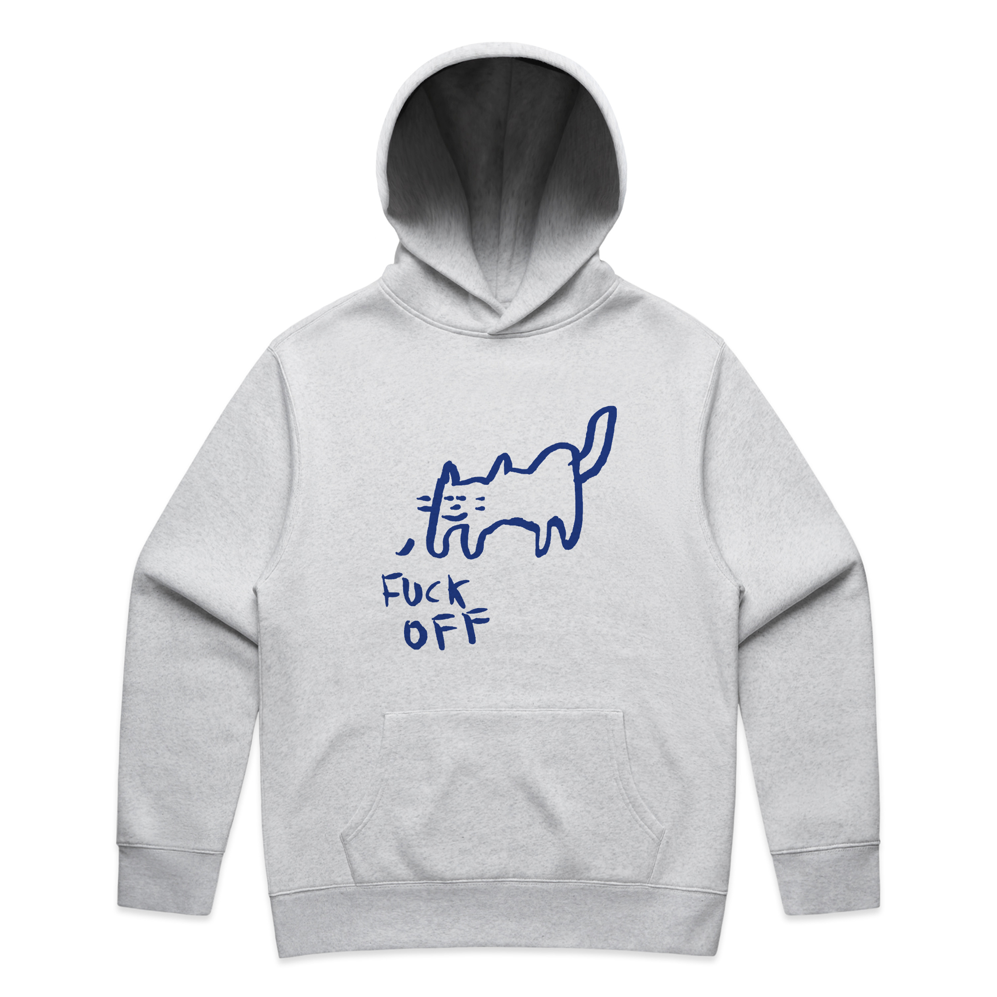 Fuck Off Cat Hoodie