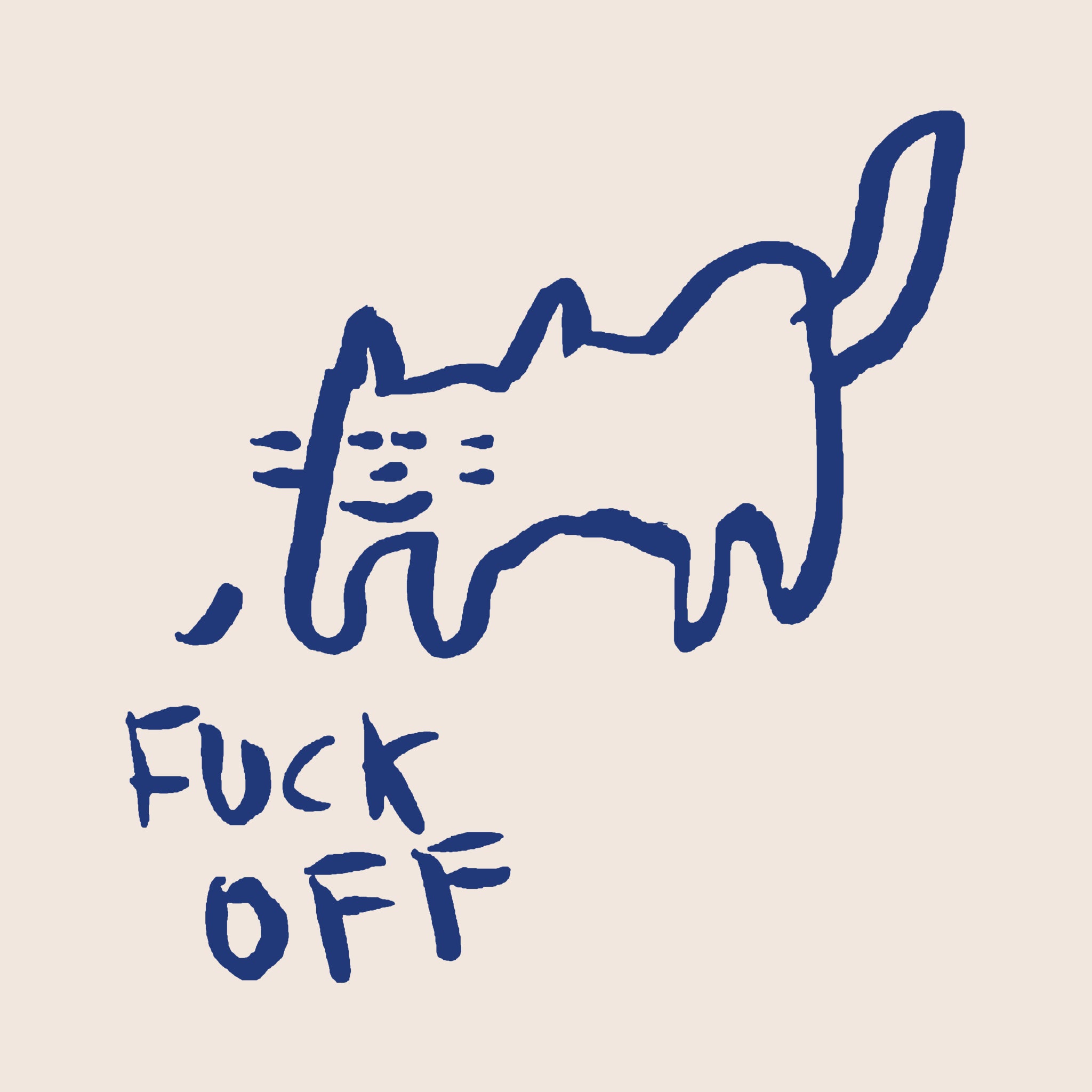 Fuck Off Cat Hoodie