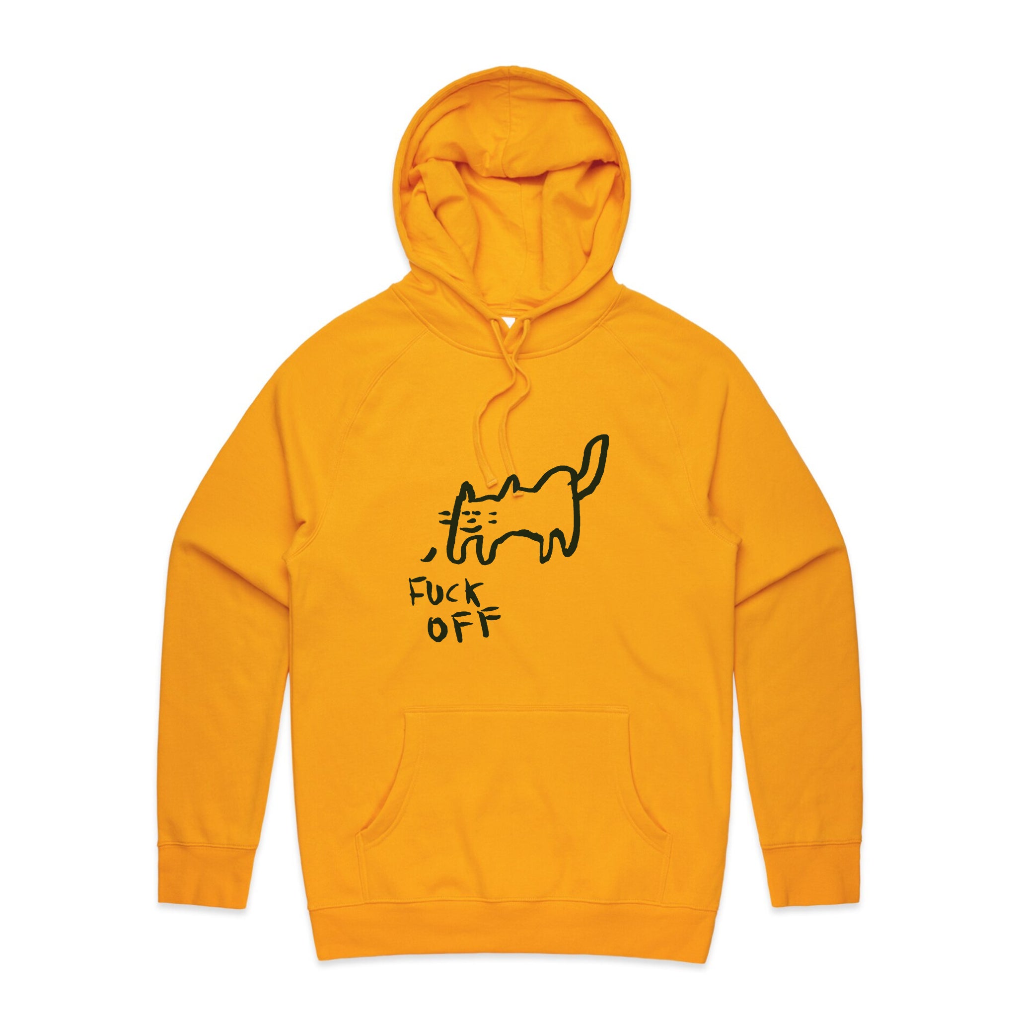 Fuck Off Cat Hoodie