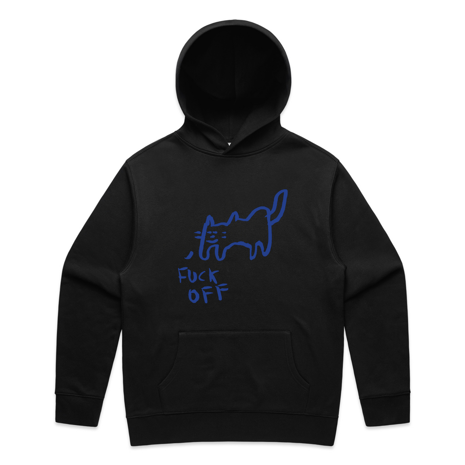 Fuck Off Cat Hoodie