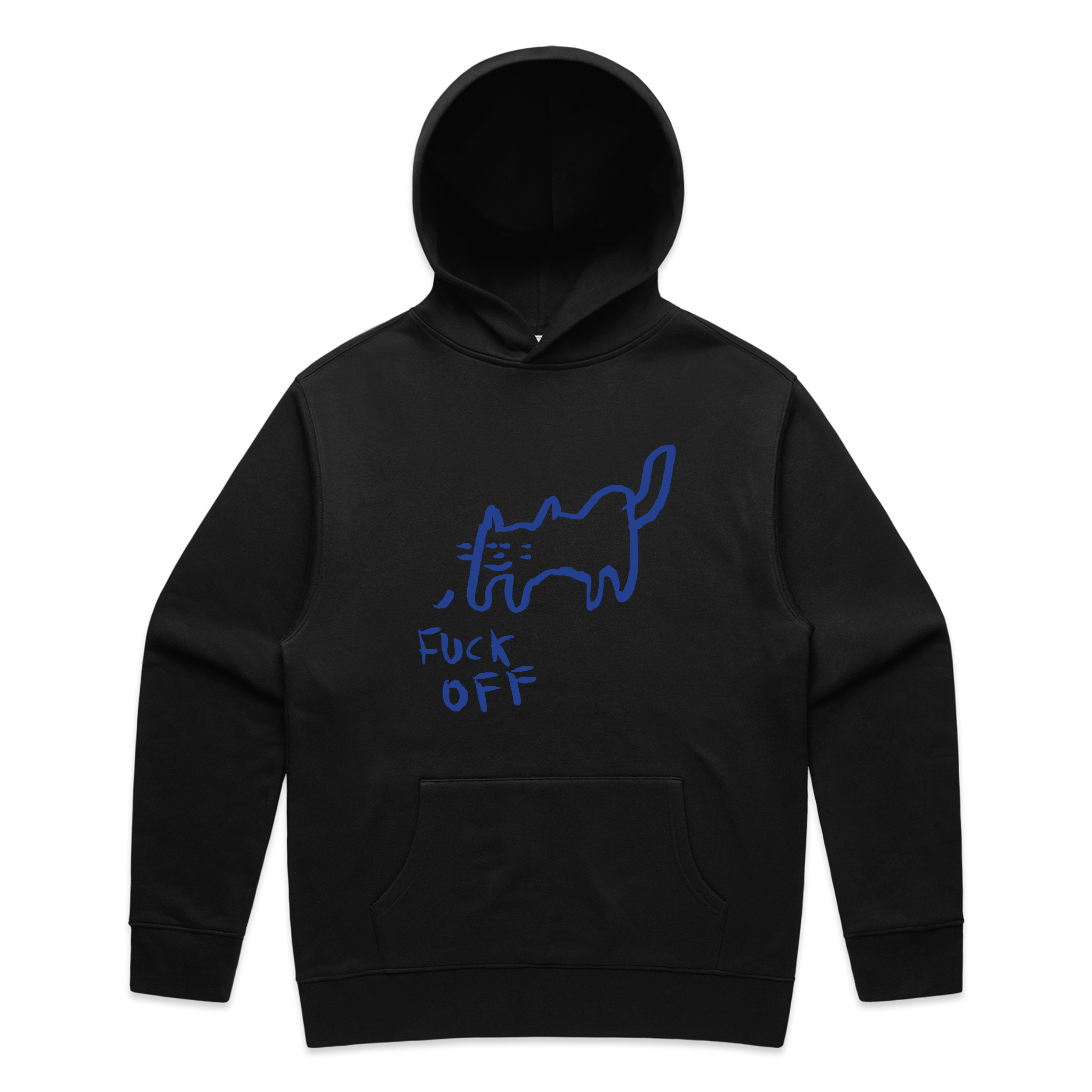 Fuck Off Cat Hoodie