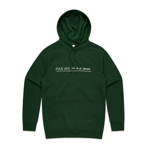 Fuck Off Hoodie by Lonely Kids Club. All clothing from our T-shirts to our shorts and hoodies are ethically made, and printed packed and shipped from Sydney.