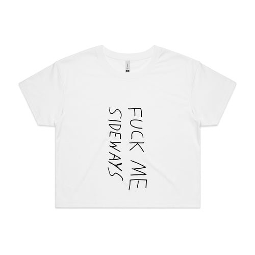 Fuck Me Sideways Tee by Lonely Kids Club. All clothing from our T-shirts to our shorts and hoodies are ethically made, and printed packed and shipped from Sydney.