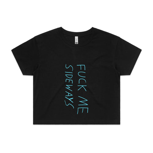 Fuck Me Sideways Tee by Lonely Kids Club. All clothing from our T-shirts to our shorts and hoodies are ethically made, and printed packed and shipped from Sydney.