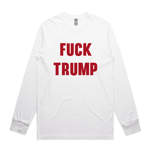 Fuck Trump Tee by Lonely Kids Club. All clothing from our T-shirts to our shorts and hoodies are ethically made, and printed packed and shipped from Sydney.