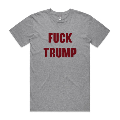 Fuck Trump Tee by Lonely Kids Club. All clothing from our T-shirts to our shorts and hoodies are ethically made, and printed packed and shipped from Sydney.