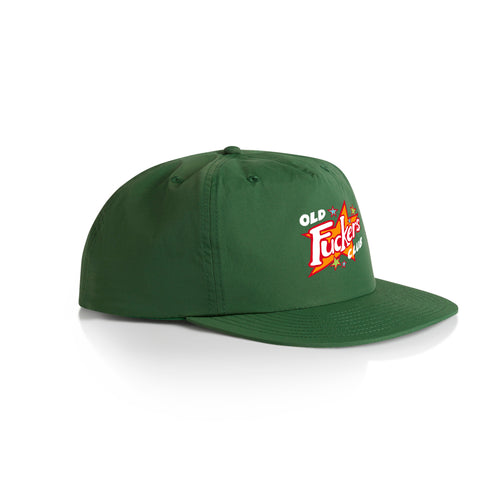 Old Fuckers Club Hat by Lonely Kids Club. All clothing from our T-shirts to our shorts and hoodies are ethically made, and printed packed and shipped from Sydney.