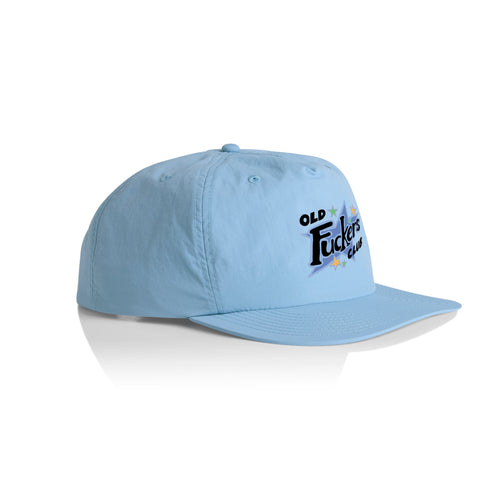 Old Fuckers Club Hat by Lonely Kids Club. All clothing from our T-shirts to our shorts and hoodies are ethically made, and printed packed and shipped from Sydney.