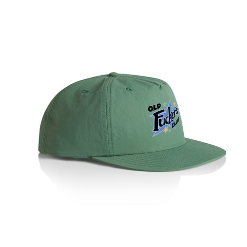 Old Fuckers Club Hat by Lonely Kids Club. All clothing from our T-shirts to our shorts and hoodies are ethically made, and printed packed and shipped from Sydney.