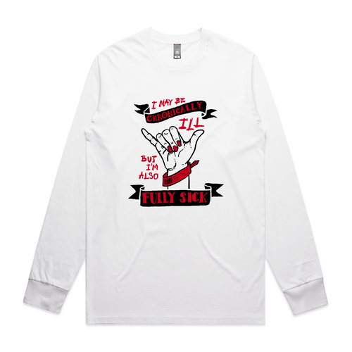 Fully Sick Tee by Lonely Kids Club. All clothing from our T-shirts to our shorts and hoodies are ethically made, and printed packed and shipped from Sydney.