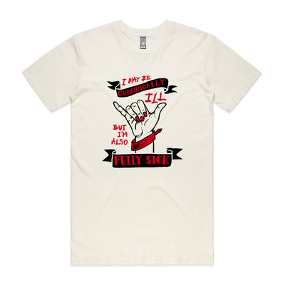 Fully Sick Tee by Lonely Kids Club. All clothing from our T-shirts to our shorts and hoodies are ethically made, and printed packed and shipped from Sydney.