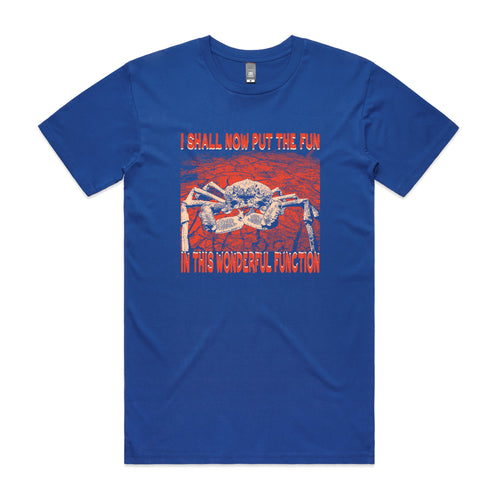 Wonderful Function Tee by Lonely Kids Club. All clothing from our T-shirts to our shorts and hoodies are ethically made, and printed packed and shipped from Sydney.