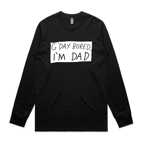 G'Day Bored Tee by Lonely Kids Club. All clothing from our T-shirts to our shorts and hoodies are ethically made, and printed packed and shipped from Sydney.