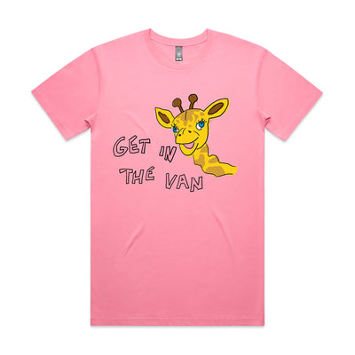 Get In The Van Tee by Lonely Kids Club. All clothing from our T-shirts to our shorts and hoodies are ethically made, and printed packed and shipped from Sydney.