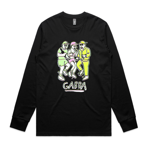 Gabba Tee by Lonely Kids Club. All clothing from our T-shirts to our shorts and hoodies are ethically made, and printed packed and shipped from Sydney.