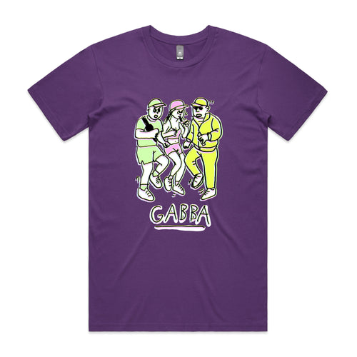 Gabba Tee by Lonely Kids Club. All clothing from our T-shirts to our shorts and hoodies are ethically made, and printed packed and shipped from Sydney.