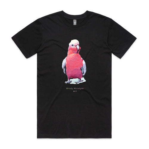Absolute Galah Tee by Lonely Kids Club. All clothing from our T-shirts to our shorts and hoodies are ethically made, and printed packed and shipped from Sydney.