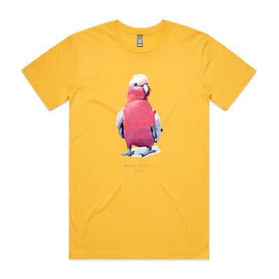 Absolute Galah Tee by Lonely Kids Club. All clothing from our T-shirts to our shorts and hoodies are ethically made, and printed packed and shipped from Sydney.