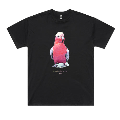 Absolute Galah Tee by Lonely Kids Club. All clothing from our T-shirts to our shorts and hoodies are ethically made, and printed packed and shipped from Sydney.